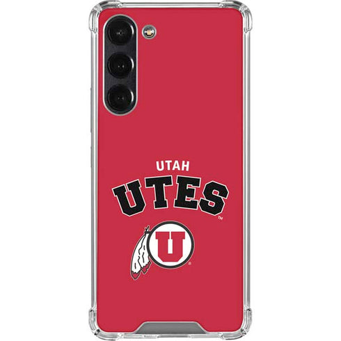 University of Utah Block U Galaxy S23 Plus Clear Case