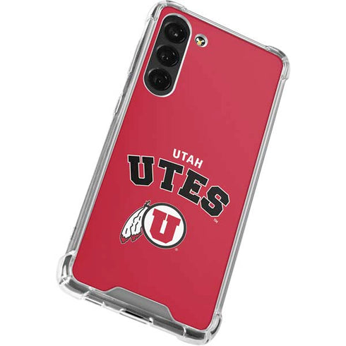 University of Utah Block U Galaxy S23 Plus Clear Case