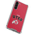 University of Utah Block U Galaxy S23 Plus Clear Case