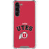 University of Utah Block U Galaxy S24 FE Clear Case