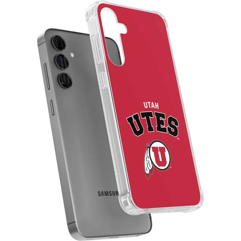 University of Utah Block U Galaxy S24 Plus Clear Case