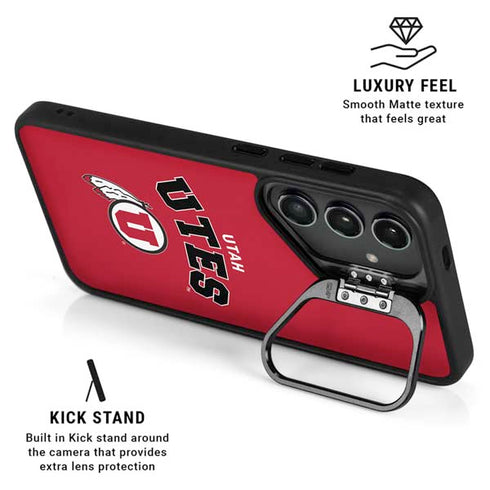 University of Utah Block U Galaxy S24 Plus Kickstand Case