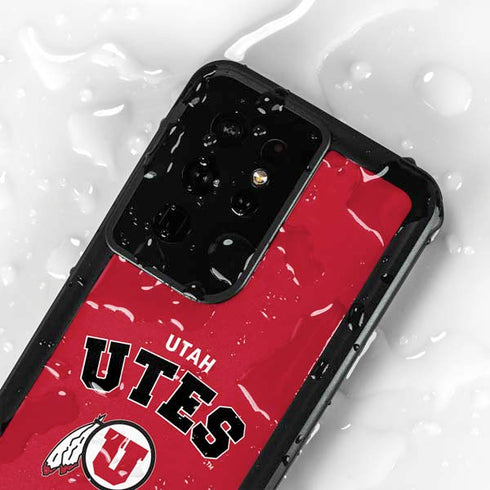 University of Utah Block U Galaxy S24 Ultra Waterproof Case