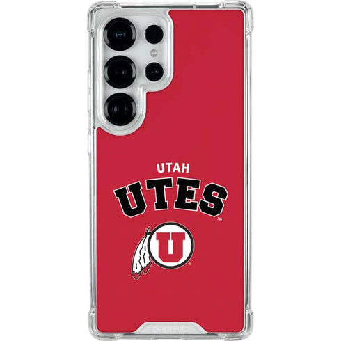 University of Utah Block U Galaxy S25 Ultra Clear Case