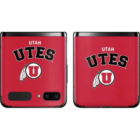 University of Utah Block U Galaxy Z Flip Skin