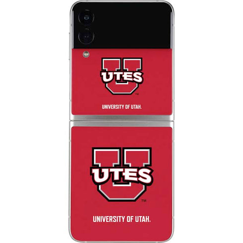 University of Utah Block U Galaxy Z Flip4 5G Skin