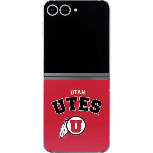 University of Utah Block U Galaxy Z Flip6 Skin