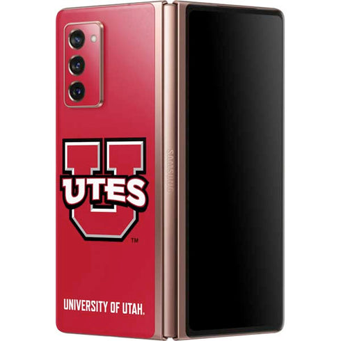 University of Utah Block U Galaxy Z Fold2 5G Skin