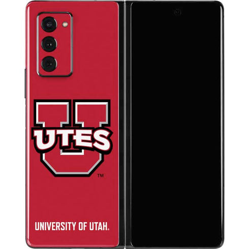 University of Utah Block U Galaxy Z Fold2 5G Skin