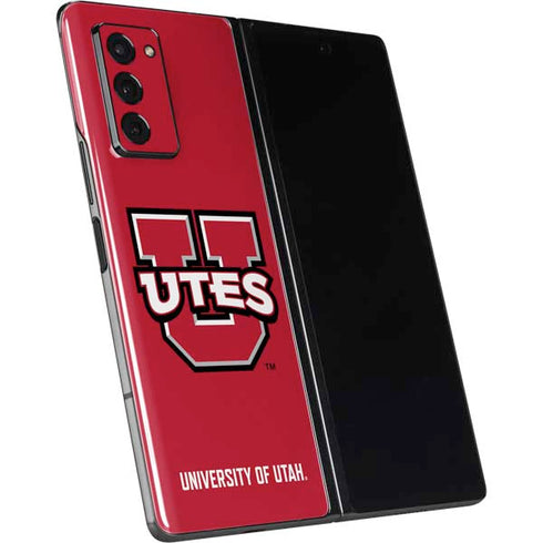 University of Utah Block U Galaxy Z Fold2 5G Skin