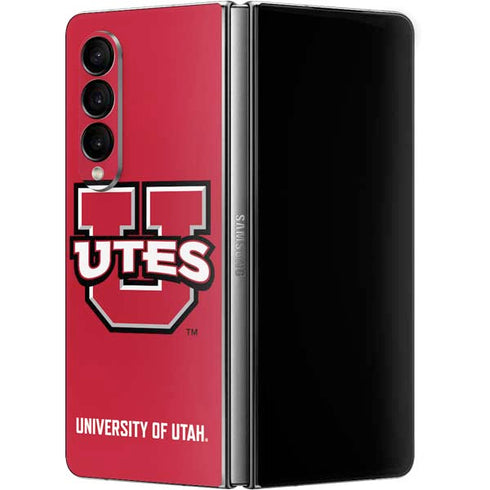 University of Utah Block U Galaxy Z Fold4 5G Skin