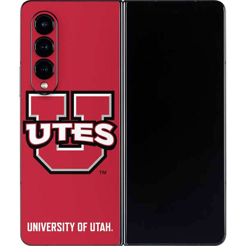University of Utah Block U Galaxy Z Fold4 5G Skin