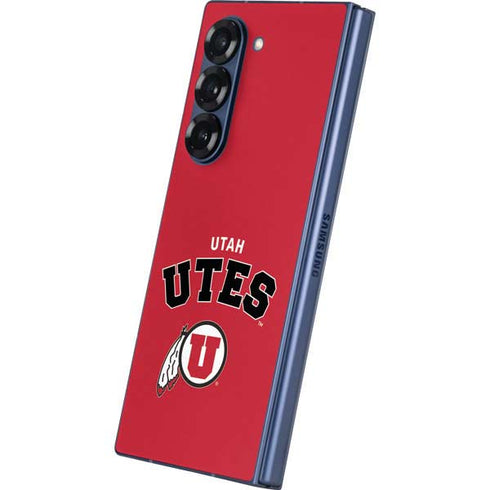 University of Utah Block U Galaxy Z Fold6 Skin
