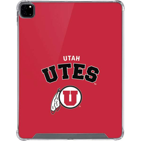 University of Utah Block U iPad Pro 12.9in (2020) Clear Case