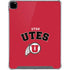 University of Utah Block U iPad Pro 12.9in (2020) Clear Case