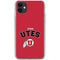 University of Utah Block U iPhone 11 Clear Case