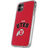 University of Utah Block U iPhone 11 Clear Case