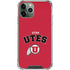 University of Utah Block U iPhone 11 Pro Max Clear Case