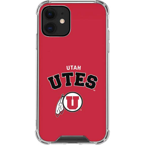 University of Utah Block U iPhone 12 Clear Case