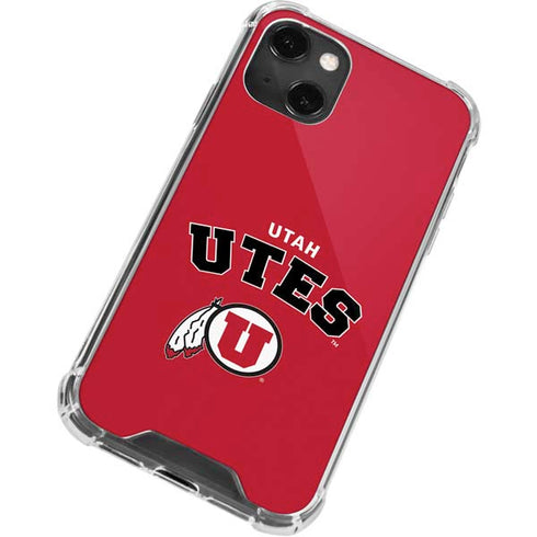 University of Utah Block U iPhone 13 Mini Clear Case