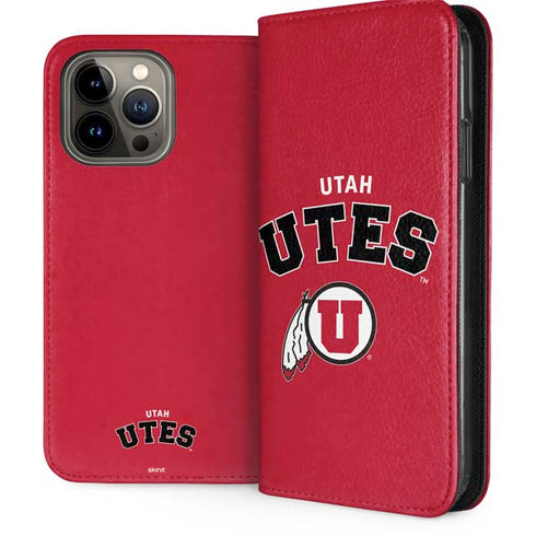 University of Utah Block U iPhone 13 Pro Max Folio Case