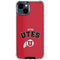 University of Utah Block U iPhone 14 Plus Clear Case
