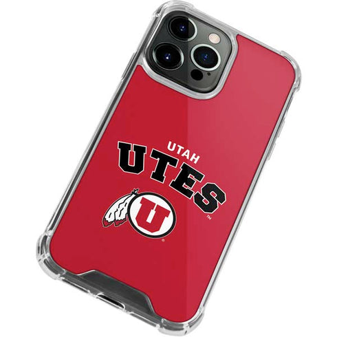 University of Utah Block U iPhone 14 Pro Clear Case