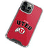 University of Utah Block U iPhone 14 Pro Clear Case