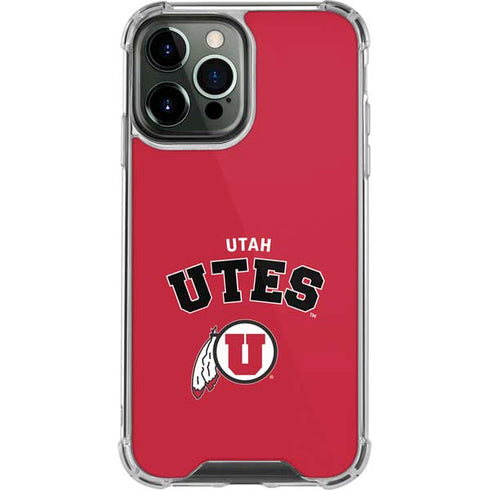 University of Utah Block U iPhone 14 Pro Max Clear Case