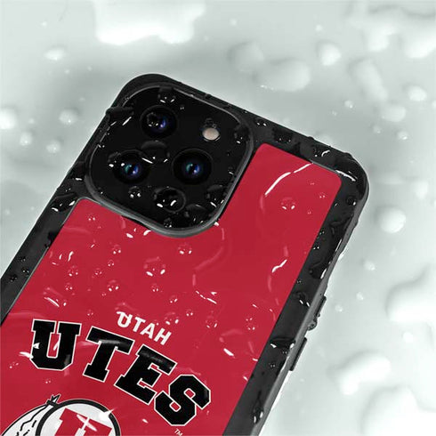 University of Utah Block U iPhone 14 Pro Max Waterproof Case