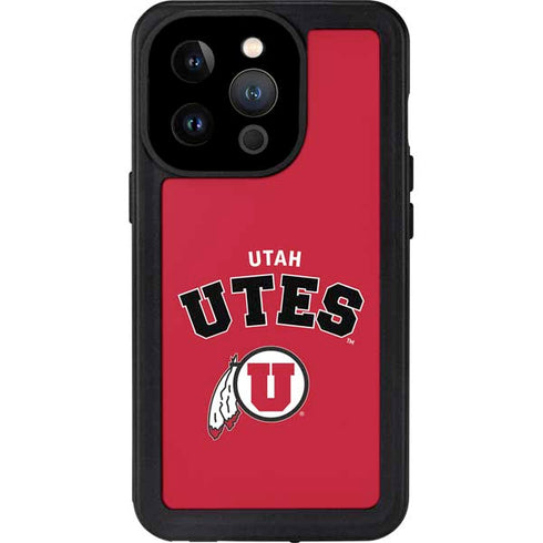 University of Utah Block U iPhone 14 Pro Waterproof Case