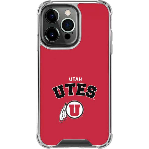 University of Utah Block U iPhone 15 Pro Clear Case