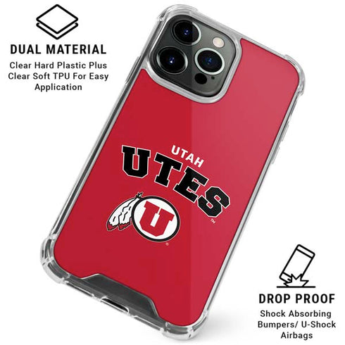 University of Utah Block U iPhone 15 Pro Clear Case