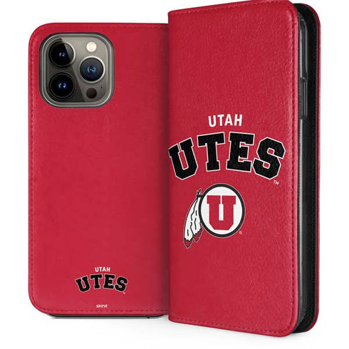 University of Utah Block U iPhone 15 Pro Max Folio Case