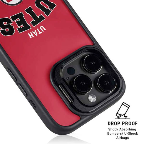University of Utah Block U iPhone 15 Pro Max Kickstand Case