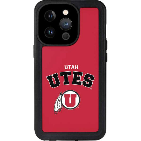 University of Utah Block U iPhone 15 Pro Waterproof Case