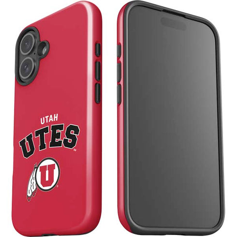 University of Utah Block U iPhone 16 Plus Impact Case