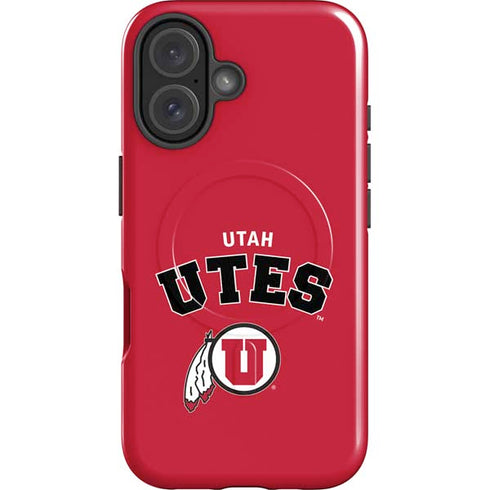 University of Utah Block U iPhone 16 Plus Magsafe Impact Case