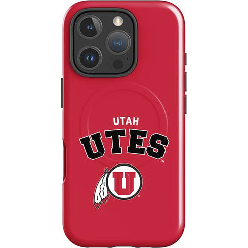 University of Utah Block U iPhone 16 Pro Max Magsafe Impact Case