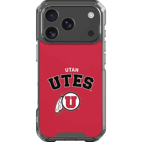University of Utah Block U iPhone 18 Pro Clear Case