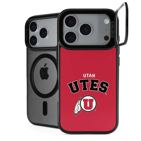 University of Utah Block U iPhone 18 Pro Kickstand Case