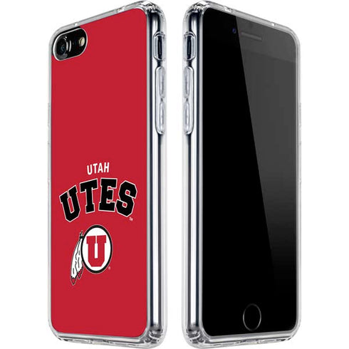 University of Utah Block U iPhone SE (2nd & 3rd Gen) Clear Case