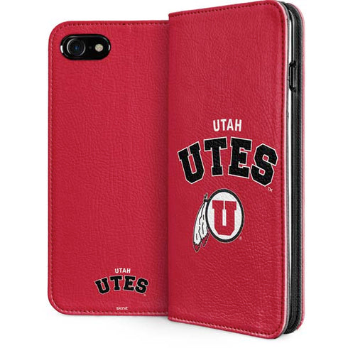 University of Utah Block U iPhone SE (2nd & 3rd Gen) Folio Case