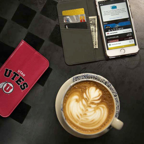 University of Utah Block U iPhone SE (2nd & 3rd Gen) Folio Case