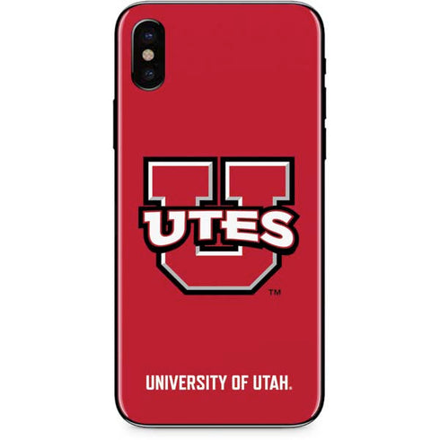 University of Utah Block U iPhone XS Skin