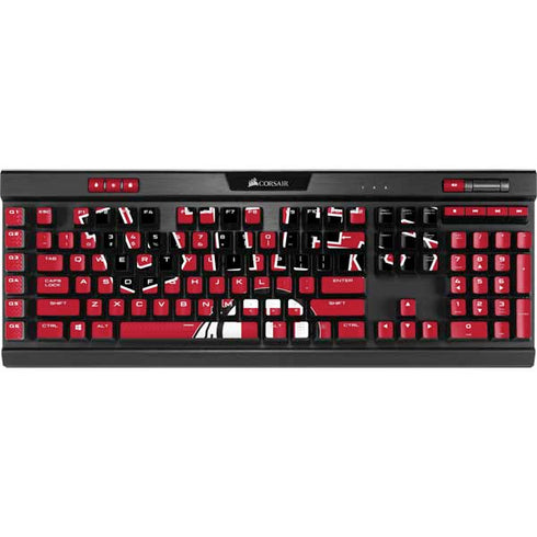 University of Utah Block U K95 RGB PLATINUM Mechanical Gaming Keyboard Skin