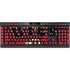 University of Utah Block U K95 RGB PLATINUM Mechanical Gaming Keyboard Skin