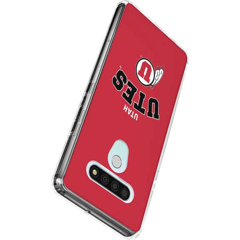 University of Utah Block U LG Stylo 6 Clear Case