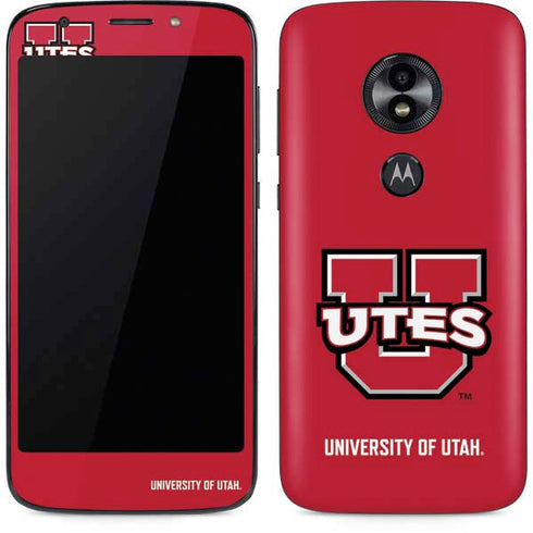 University of Utah Block U Moto E5 Play Skin