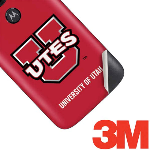 University of Utah Block U Moto E5 Play Skin